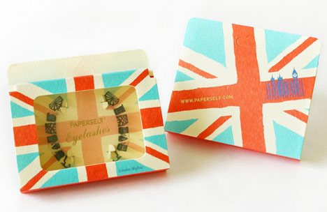 London Lashes by Paperself at Dezeen Super Store London Lashes by Paperself at Dezeen Super Store