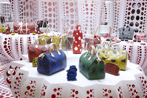 Louis Vuitton and Kusama concept store at Selfridges Louis Vuitton and Kusama concept store at Selfridges