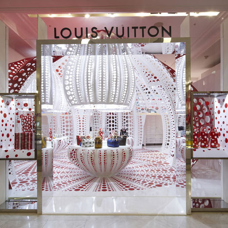 Louis Vuitton and Kusama concept store at Selfridges Louis Vuitton and Kusama concept store at Selfridges