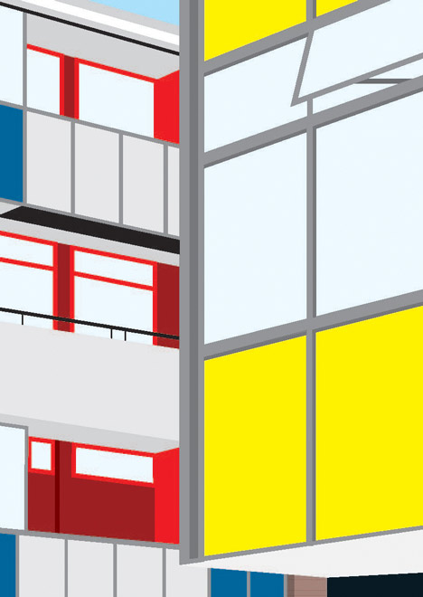 Modernist London Cards and BT Tower print by Stefi Orazi at Dezeen Super Store Modernist London Cards and BT Tower print by Stefi Orazi at Dezeen Super Store