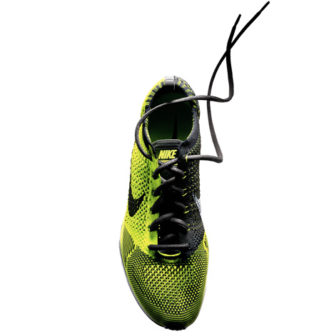 Movie: Nike Flyknit Racer shoes