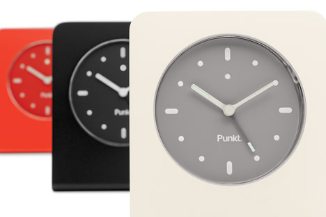 Punkt Alarm Clock and Phone by Jasper Morrison at Dezeen Super Store Punkt Alarm Clock and Phone by Jasper Morrison at Dezeen Super Store
