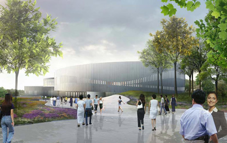 Samaranch Memorial Museum by HAO and Archiland Beijing Samaranch Memorial Museum by HAO and Archiland Beijing