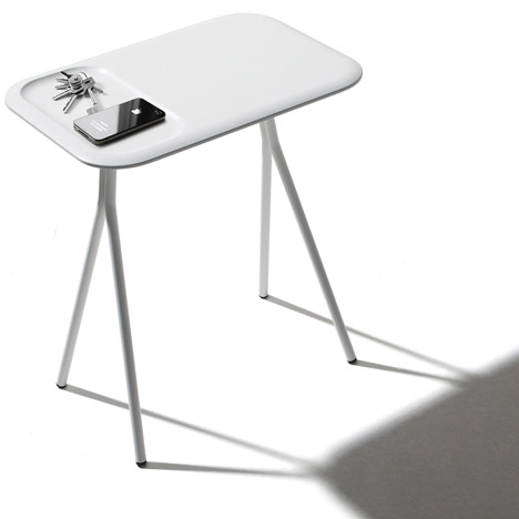 Scallop table by Samuel Wilkinson for Versus