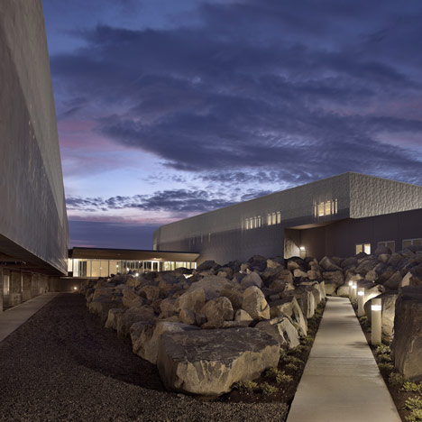 United States Land Port of Entry in Calais by Robert Siegel Architects
