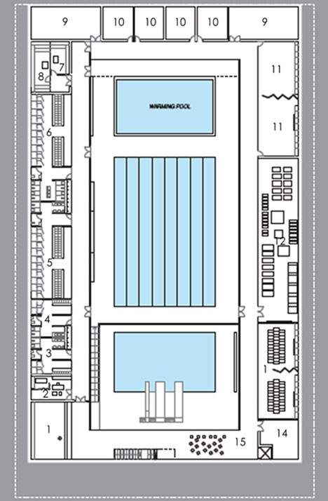 Vehbi Koç Foundation Koç Primary School Campus Indoor Swimming Pool by Erginoglu & Çalışlar Architecture Vehbi Koç Foundation Koç Primary School Campus Indoor Swimming Pool by Erginoglu & Çalışlar Architecture