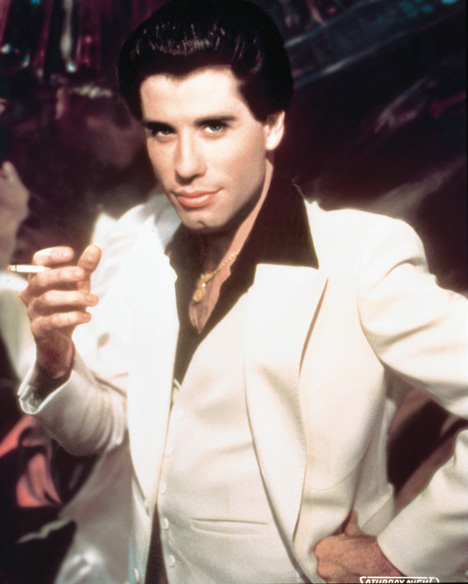 John Travolta's Saturday Night Fever suit rediscovered John Travolta's Saturday Night Fever suit rediscovered