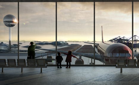 AIR+PORT by BIG and Tegnestuen Nuuk at the Danish Pavilion