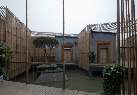 Bamboo Courtyard Teahouse by HWCD Bamboo Courtyard Teahouse by HWCD