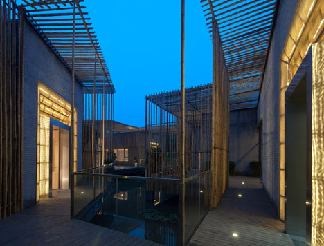 Bamboo Courtyard Teahouse by HWCD Bamboo Courtyard Teahouse by HWCD