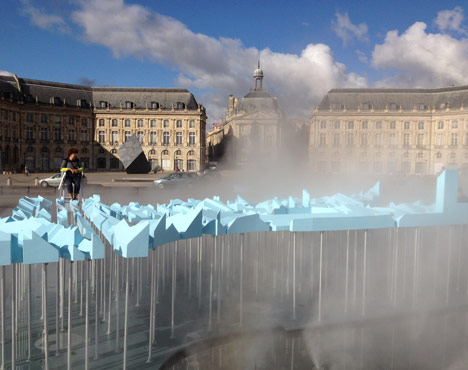 Bastide Niel on Miroir d'Eau in Bordeaux by MVRDV