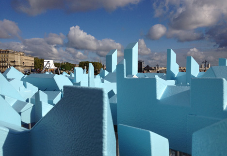 Bastide Niel on Miroir d'Eau in Bordeaux by MVRDV