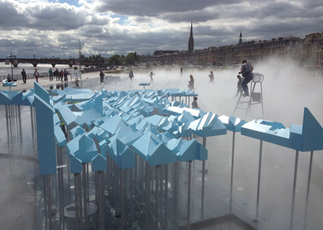 Bastide Niel on Miroir d'Eau in Bordeaux by MVRDV