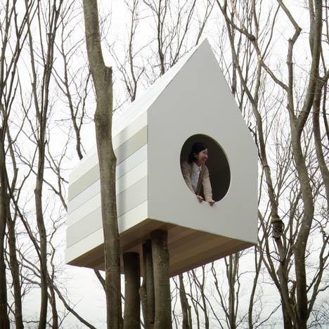 Bird-apartment by Nendo