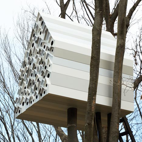 Bird-apartment by Nendo Bird-apartment by Nendo