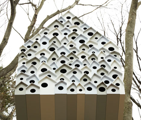 Bird-apartment by Nendo Bird-apartment by Nendo