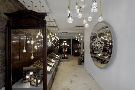 Crystal Bulb Shop by Lee Broom