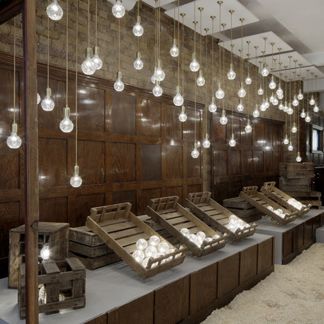 Crystal Bulb Shop by Lee Broom