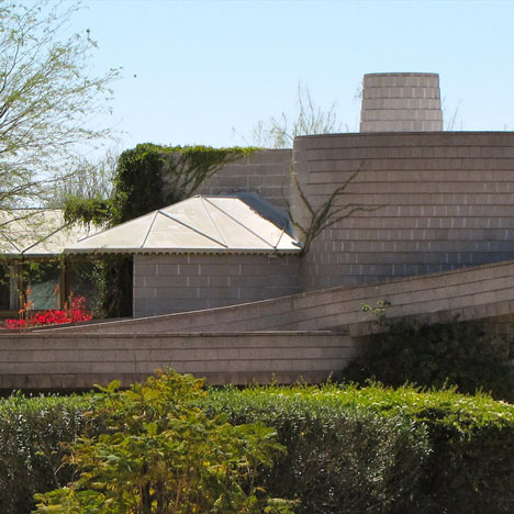 David and Gladys Wright house in Arizona
