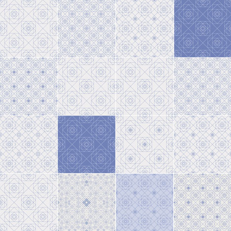 Frame tile collection by Refin
