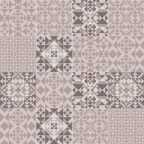 Frame tile collection by Refin