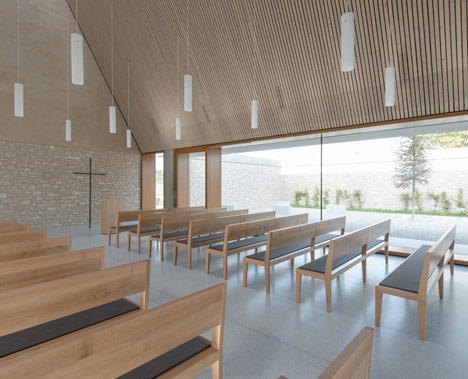 Funeral Chapel in Ingelheim Frei-Weinheim by Bayer & Strobel Architekten Funeral Chapel in Ingelheim Frei-Weinheim by Bayer & Strobel Architekten