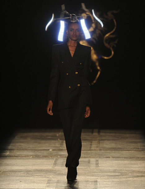 Hats by Moritz Waldemeyer for Philip Treacy