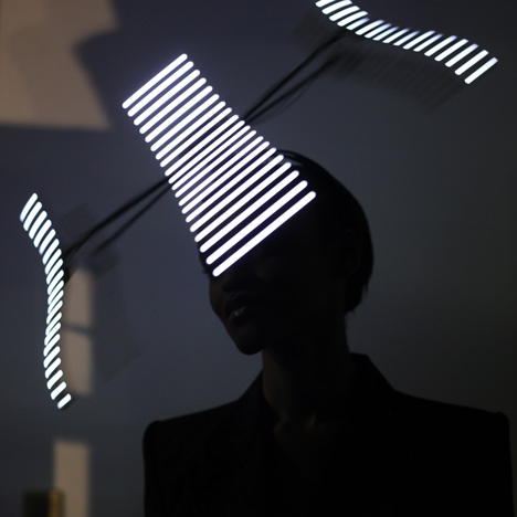 Hats by Moritz Waldemeyer for Philip Treacy