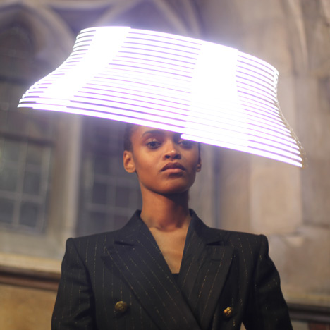 Hats by Moritz Waldemeyer for Philip Treacy