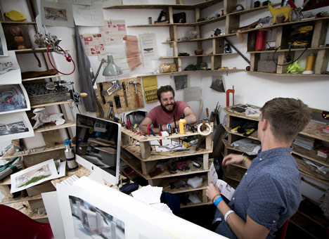 JAILmake pop-up studio at Tent London