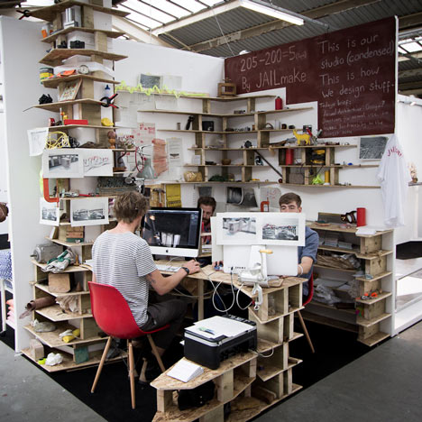 JAILmake pop-up studio at Tent London