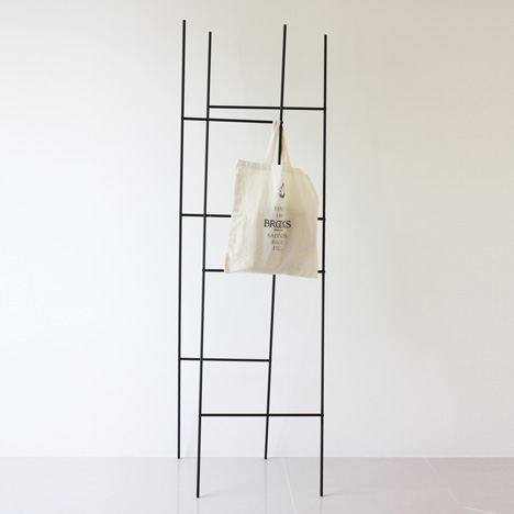 Ladder Coat Rack by Yenwen Tseng