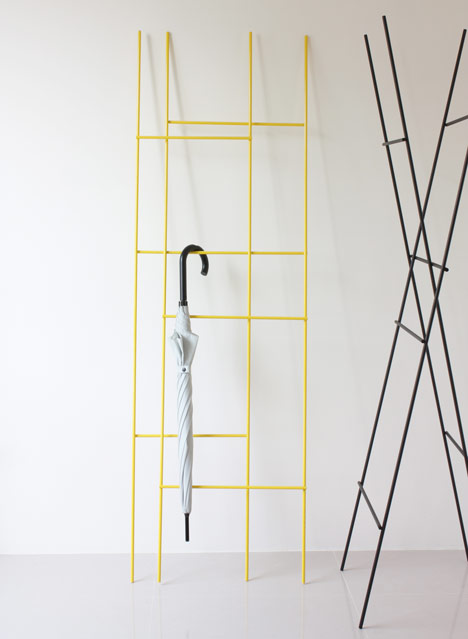 Ladder Coat Rack by Yenwen Tseng Ladder Coat Rack by Yenwen Tseng