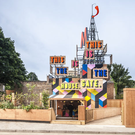 MVMNT Cafe by Morag Myerscough