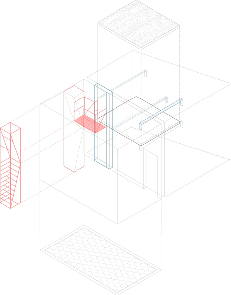 Metal Staircase by Francesco Librizzi Studio