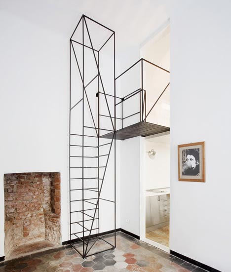 Metal Staircase by Francesco Librizzi Studio