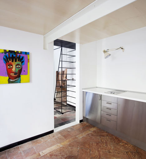 Metal Staircase by Francesco Librizzi Studio