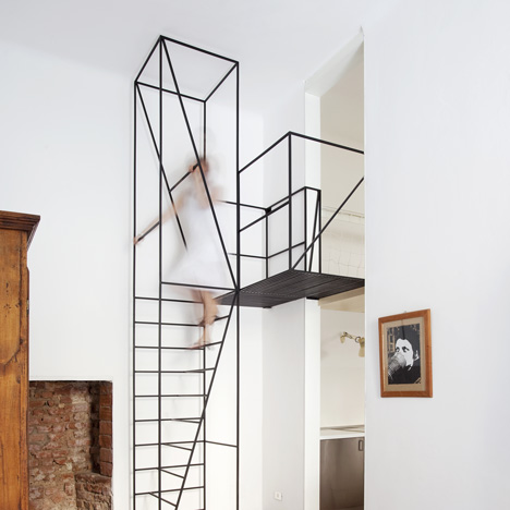 Metal Staircase by Francesco Librizzi Studio