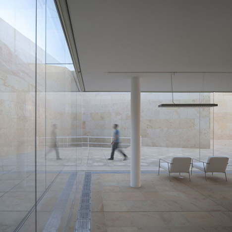 Offices for Junta de Castilla y Leóna by Alberto Campo Baeza