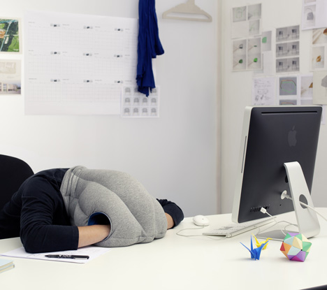 Ostrich Pillow by Kawamura-Ganjavian Ostrich Pillow by Kawamura-Ganjavian