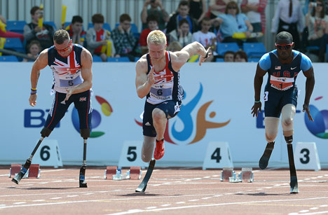Paralympic design: Flex-Foot Cheetah blades by Ossur Paralympic design: Flex-Foot Cheetah blades by Ossur