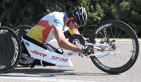 Paralympic design: competitive handcycles Paralympic design: competitive handcycles
