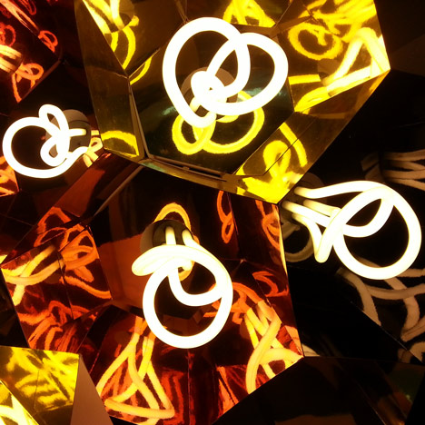 Plumen Hive by Hulger in The Changing Room at Dezeen Super Store