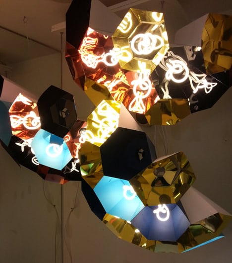 Plumen Hive by Hulger in The Changing Room at Dezeen Super Store Plumen Hive by Hulger in The Changing Room at Dezeen Super Store