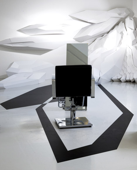 The Fudge Pop-Up Salon by Zaha Hadid Architects