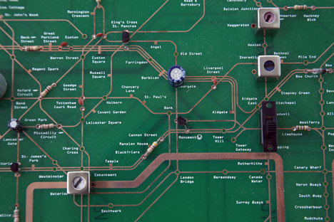 Tube Map Radio and Denki Puzzle by Yuri Suzuki