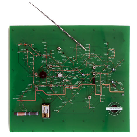 Tube Map Radio by Yuri Suzuki