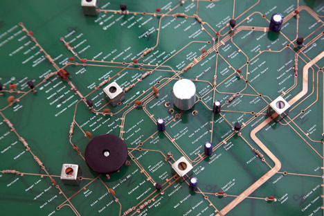 Tube Map Radio and Denki Puzzle by Yuri Suzuki