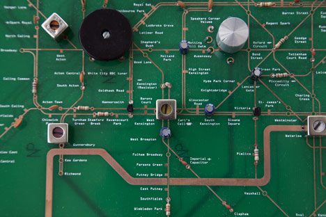 Tube Map Radio and Denki Puzzle by Yuri Suzuki