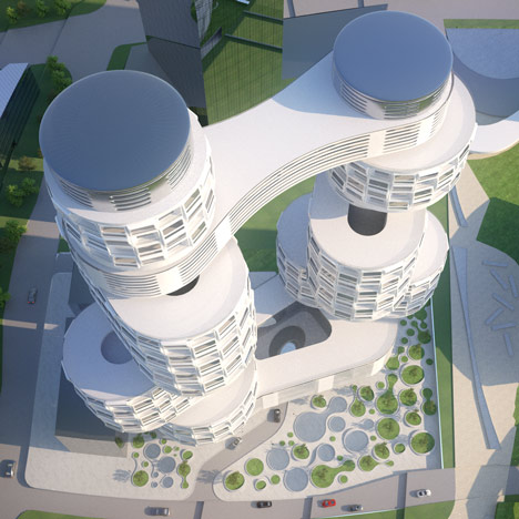Velo Towers by Asymptote Velo Towers by Asymptote